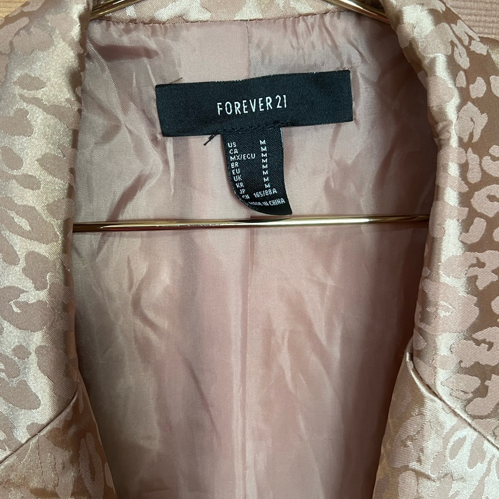 Forever 21 Leopard Print Blazer - Picture 3 of 4